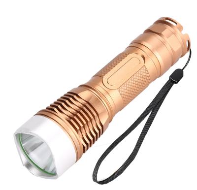 China XML Brightest Waterproof 350 Lumens Military Tactical Flashlight For Self Defensive 155*45*35mm for sale