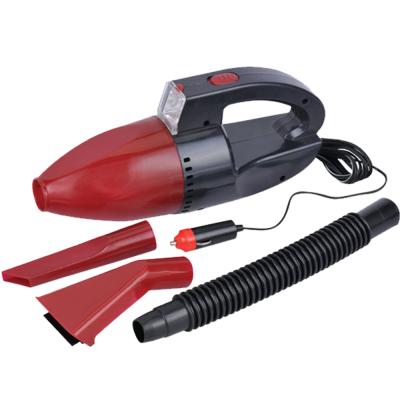 China With Cigarette Lighter 12V Car Vacuum Cleaner With Light for sale