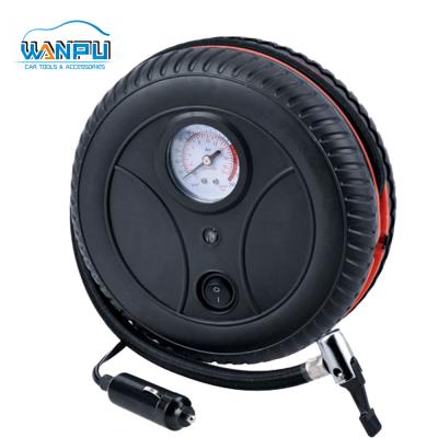 China All Car Mini Tire Inflator Portable Mini Tire Inflator 12V Air Compressor Pump Portable Electric Car Tire Inflator for sale