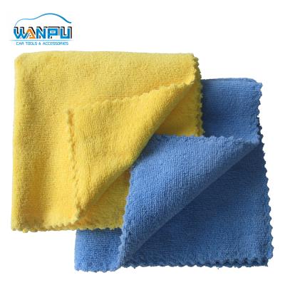 China Stocked Customized Super Soft Absorbent Professional Clothing Manufacturers Microfiber Cleaning Cloth for sale