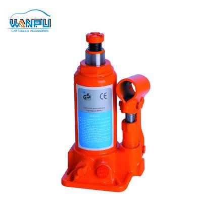 China Car Jack 2T 4T 6T 8T 10T good quality with TUV/GS, CE bottle jack with safety valve hot sale in European car hydraulic bottle jack for sale