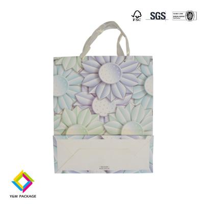 China Matte Lamination Surface Treatment Shopping Paper Bag Eco Friendly for sale