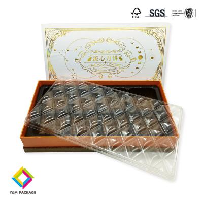 China Luxury Square Slide Rigid Exclusive Chocolate Bar Packaging Boxes Food Grade Drawer Chocolate Box for sale