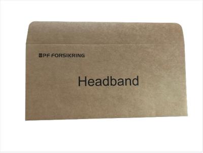 China Secure Shipping Introduction Custom Printed Rigid Kraft Paper Envelope With Logo for sale