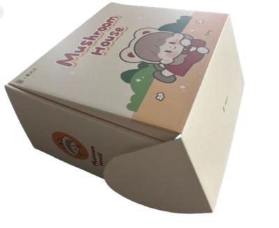 China Extra Large Size Folding Carton Boxes Customized Logo Large Capacity Multi Color Box for sale