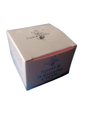 China Various Style Cream Paperboard Boxes Folding Cartons For Skincare for sale