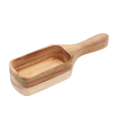 China Amazon Viable Hot Sale Large Capacity Wooden Measuring Cup and Spoon for sale