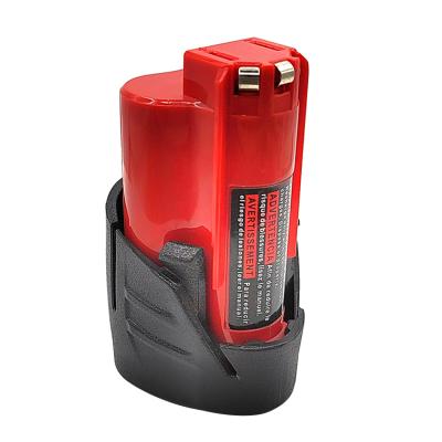 China Long cycle life replaceable chainsaw lithium ion battery can be used for M12 machine tools lithium ion battery for sale