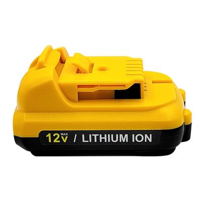 China Hot sale battery is used to replace 1500mAh power tool drill battery data control pad 120 cordless lithium ion battery for sale