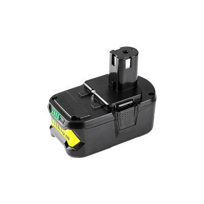 China Wholesale Tools 18V 6.0Ah Electric Lithium Ion Power Tool Battery Pack P103 Suitable For Ryobi Combination Kit Battery for sale