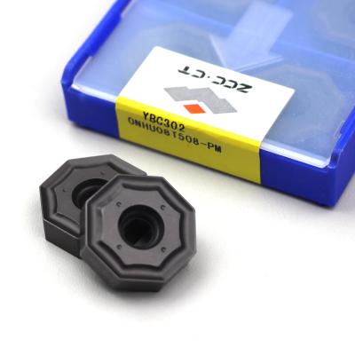 China ZCC-CT ONHU060408 ONHU08T508 Carbide Milling Cutter Milling Cutter Inserts CNC Cutting Tools for sale