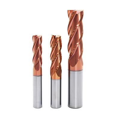 China D4.0-16.0 4T Carbide CNC End Mill Alloy Hard Milling Cutter for sale