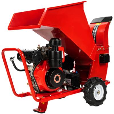 China Small Safety Farms Wood Shredder Wood Chipper Machine Wood Chipper Branch For Farm for sale