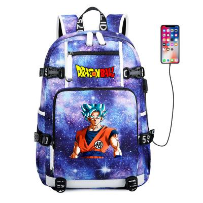 China Breathability and Weight Reduction New Anime Dragon USB Charging Anime School Backpack - Anime Shoulder Bags, Anime School Backpack, Bookbag for sale