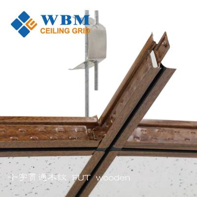 China Modern Building Materials / High Quality WBM Ceiling Stitches FUT System / Popular FUT System Suspended Galvanized Ceiling Grid Components t for sale