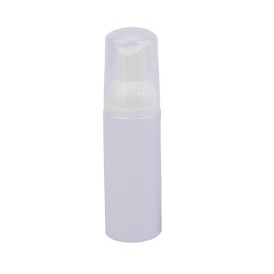 China New Pet Cosmetic Matte Cosmetic Packaging Bottle Set White, Lotion Packaging Bottle, 100ml 120ml 200ml Facial Cleanser Foam Bottle for sale