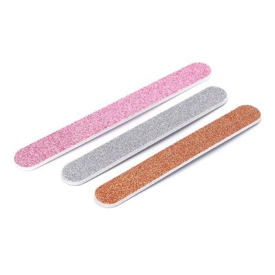 China OEM ODM Eco-friendly Manicure Tool Frosting Bar Nail File Bar Rubbing Bar Long Polishing Strip for sale