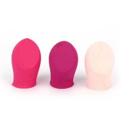 China Premium Reusable Facial Makeup Reusable Fluffy Sponge Blender Blender Puff Powder Makeup Powder Wet & Dry Dual Use Egg for sale