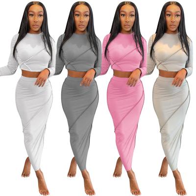 China 2021 QUICK DRY European and American women's Amazon fashion women's spring deep V-neck slim sexy dress and long summer camisole for sale