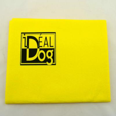 China Logo Printed Anti-bacteria Super Absorbent And Soft Nonwoven Pet Drying Towels , Pet Drying Cloth for sale