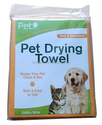 China Best Sustainable Selling Nonwoven Fabric Pet Towel, Pet Drying Towel, Dog Towel for sale