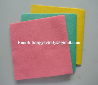 China Anti-bacteria 80%viscose, 20%polyester needle punched Germany non-woven cleaning cloth for sale