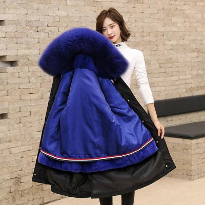 China Korean Version Anti-wrinkle Pike Cotton Padded Clothing Winter Cotton Coat Multifunctional Coat 2020 Long Women's Loose Clothing Coats for sale