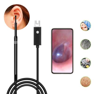 China 5.5mm 2 in 1 Mini USB Endoscope Earpick Digital Otoscope LMS-E260 for sale