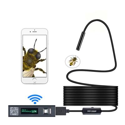 China Waterproof 1200P HD 8 LED Wireless Wifi Endoscope Snake Camera for sale