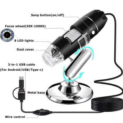 China Hot Selling Camera 3 IN1 Amazon Stereo Microscope Zoom Zoom Inspection Camera LMS-X70W for sale