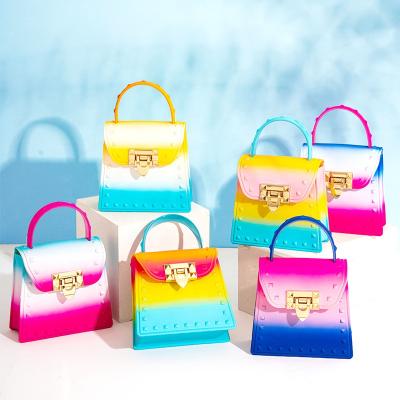 China High Quality Wholesale Custom Fashion Colorful PVC Small Purses and Women's Purses Handbags Freeze Bag for sale