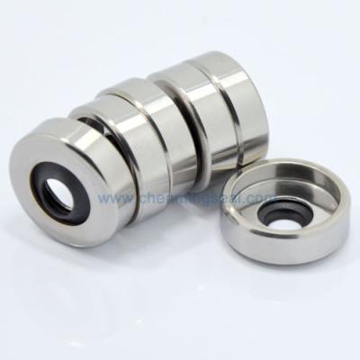 China Customized PTFE oil seals with dual PTFE lip stainless steel housing for puty powder mixers for sale