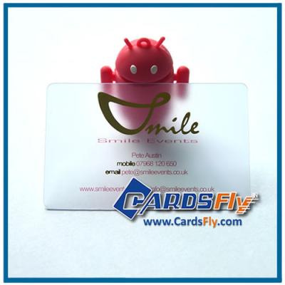 China clear plastic cards for sale