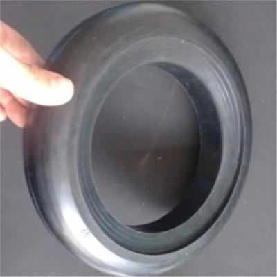 China High Abrasion Rubber Wheels Solid Rubber Tire Custom Rubber Parts Toy Solid Tyre for sale