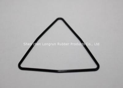 China Black NBR Rubber Seal Ring , Home Appliance Trilateral Rubber Ring Seals for sale