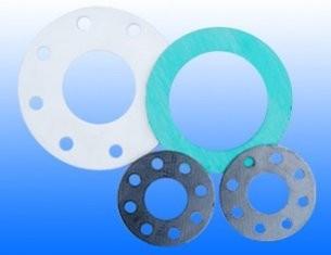 China high strength Color ptfe teflon gasket / gaskets with insulation property for sale