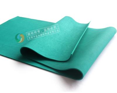 China Mat van de de Yogaoefening van de premiedouane de Rubber, Yogatoebehoren 1/4" Extra dik Luxeyogamat Te koop