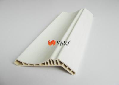 China Decorative MDF Skirting Line , PVC WPC Profile Extrusion Line For Laminate Floor for sale