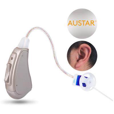 China Up to 10 Powerful 312 Channels Hearing Aid Batteries and 12 Strips Austar RIC Hearing Aids Small Open-Fit BTE for sale