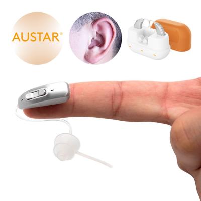 China 10 Channels And Deaf Bands Austar Hearing Aid Box Rechargeable Behind The Ear Hearing Aids for sale