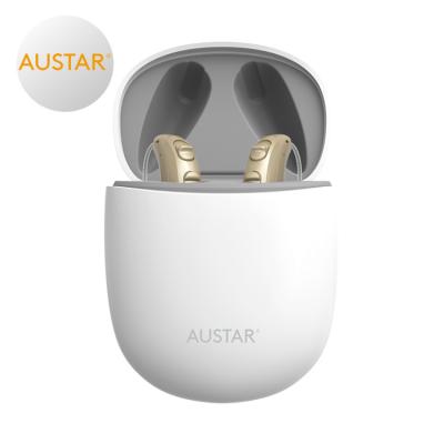 China AUSTAR Hearing Aid Manufacturer Wholesale Best Price Mini RIC Hearing Aid Rechargeable China Deaf Hearing Aids for sale