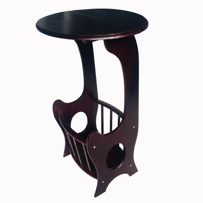 China Modern Indoor Small Wooden Furniture, Wooden Coffee Table With Magazine Rack, Side Table for sale