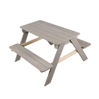 China Scavenger Camping Barbecue Outdoor Garden Furniture Wood Supply Picnic Table For Kids for sale