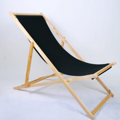 China Modern Outdoor Furniture OEM Custom Portable Beech Camping Chair Relax Folding Chair Wooden Chair Wholesale for sale