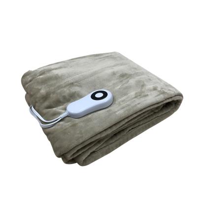 China Washable 110v ETL Certified Home Comfort Heater Overblanket Electric Heated Heating Throw Blanket 50*60inch for sale