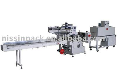 China Food Cup and Bowl Noodles Shrink Wrapping Machine for sale