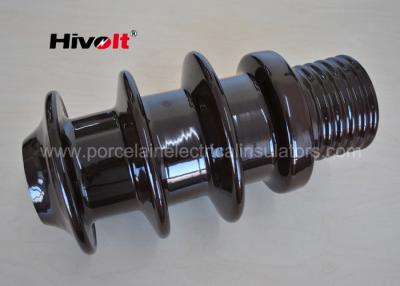 China DIN Standard HV Transformer Bushing Insulator 20KV 2000A Brown Color for sale