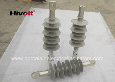 China 27kV Special Silicone Rubber Insulator , Silicone Composite Insulators Grey Color for sale