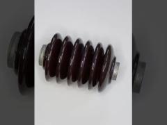 Metric Pitch Porcelain Post Insulators , High Voltage Post Insulators