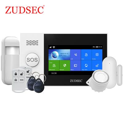 China Alram 2G/4G Smart GSM GPRS Wireless Burglar Home Security GSM Alarm System for sale